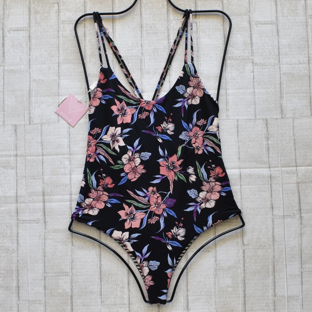 Rove Swim LILI Crochet Detail One Piece